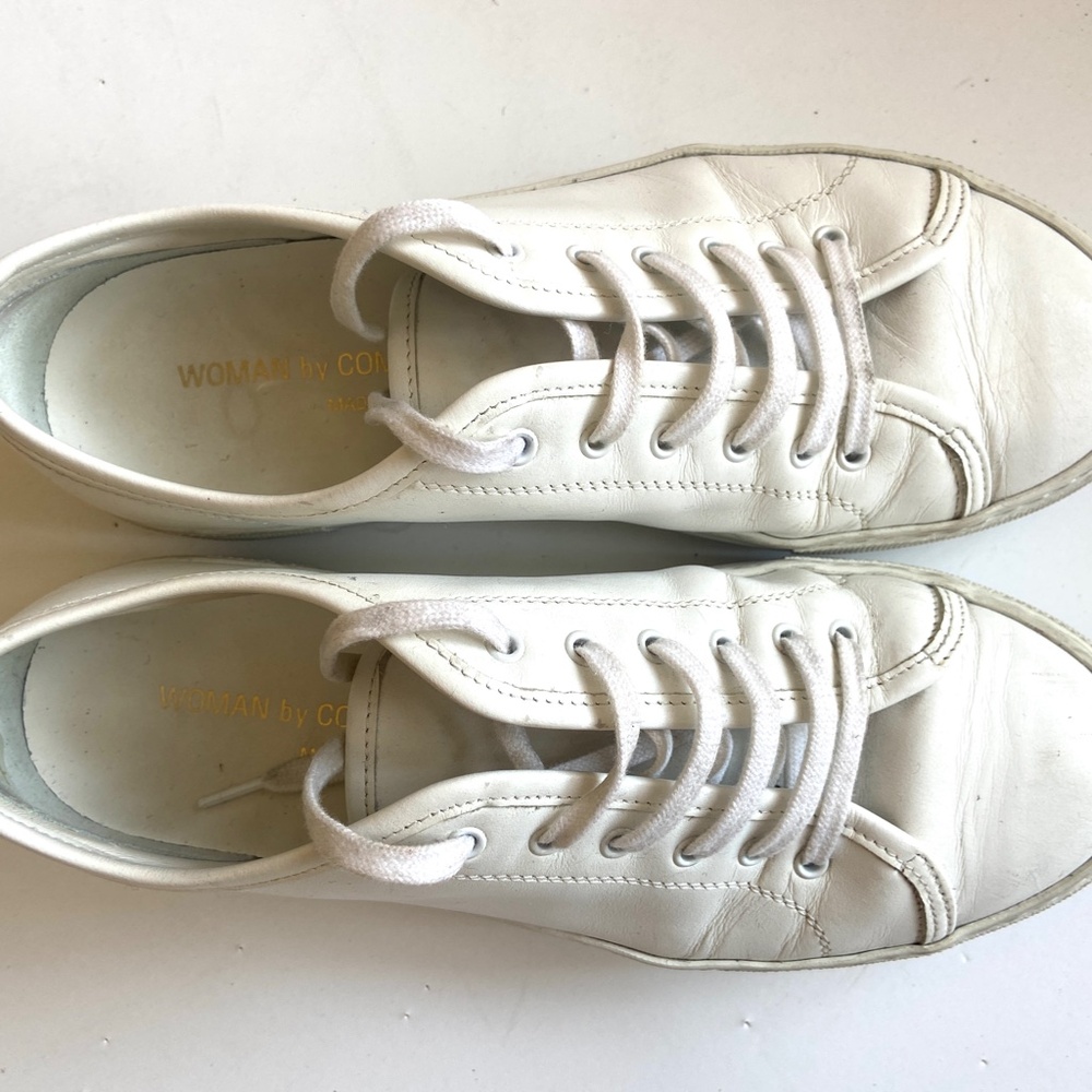 Common Projects Tournament Low Top Sneaker Women Size IT 36 Size US 6 White